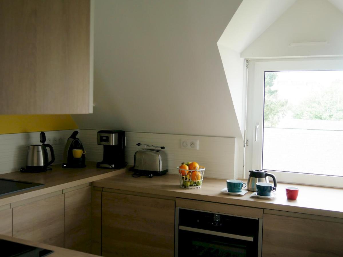 Appartement Duplex 5 Personnes Vue Sur Le Port De La Trinite Sur Mer Luaran gambar