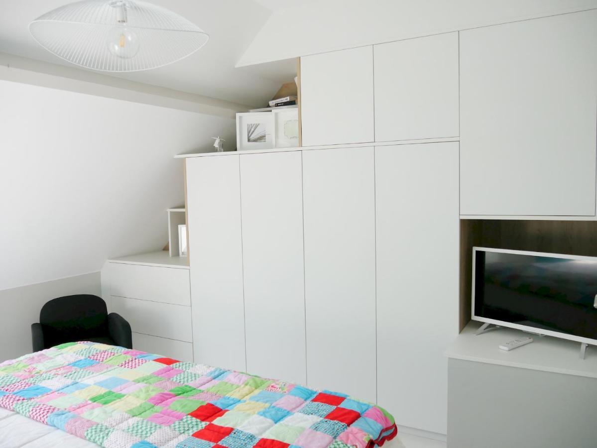 Appartement Duplex 5 Personnes Vue Sur Le Port De La Trinite Sur Mer Luaran gambar